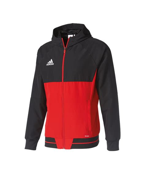 adidas tiro 17 präsentationsjacke rot